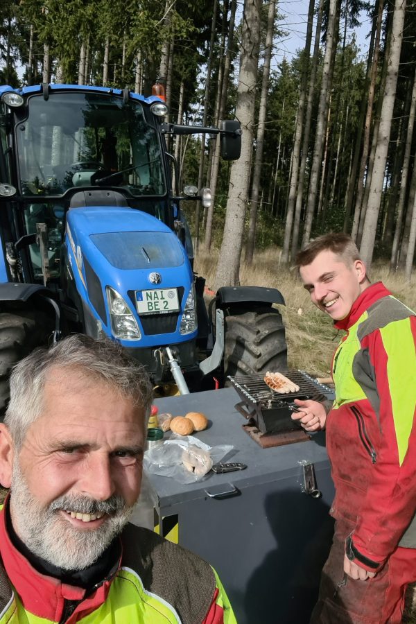 Teamarbeit Kaminholz Brennholz Naila Landkreis Hof 2